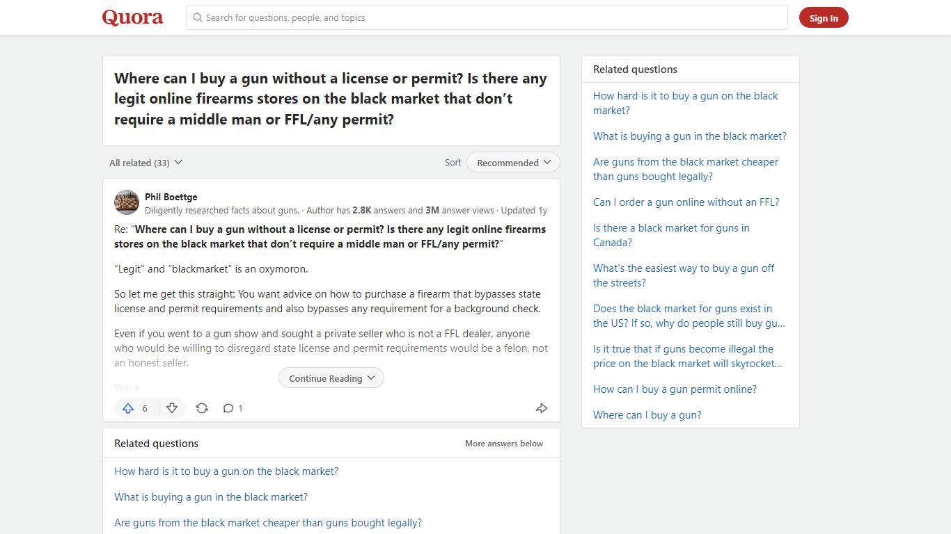 Where can I buy a gun without a license or permit? Is there any ... - Quora